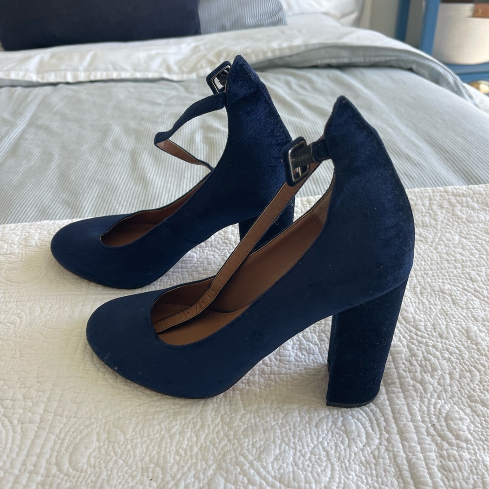 Steve Madden Heel Strap Block Heels